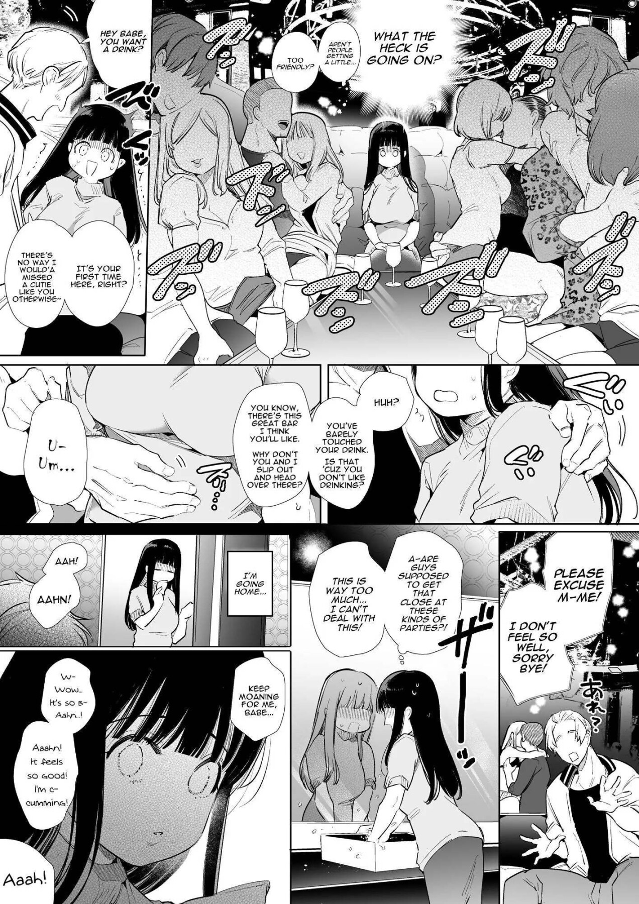Hentai Manga Comic-Mayu-chan NTR ~Big Dick in the Big City~-Read-8